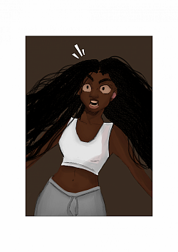Isabella Black, an African American author gets shocked.